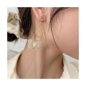 BronaGrand 60 cuentas de mariposa de aleación joyería de_5