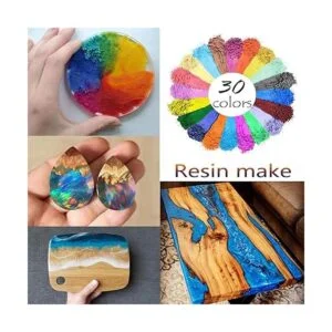 Polvo de mica pigmento de resina de 30 colores polvo de_4