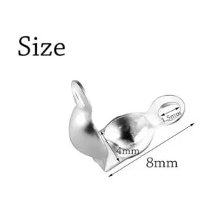 Mulutoo 1600 piezas de puntas de cuentas plegables para_2