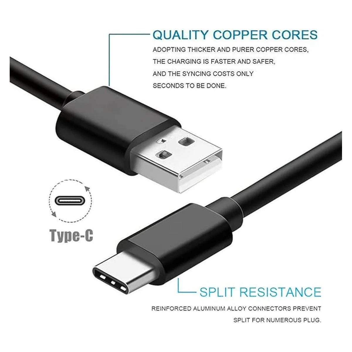 Cable de carga USBC compatible con Logitech MX Keyboard_3