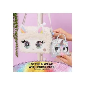 Purse Pets Micros Edgy Hedgy Hedgehog y Narwow Narwhal_6