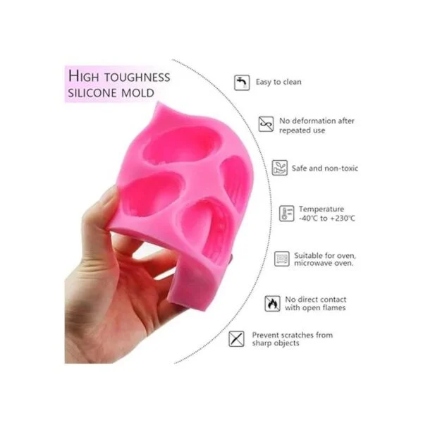 Meiyouju Molde de silicona para macarrones de 6_3