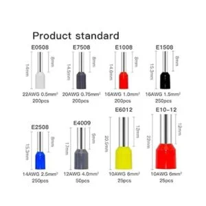 XmucTech 1200 terminales de crimpado de virolas de alambre_2