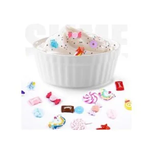 Dijes de slime mixtos con horquillas para el cabello_2