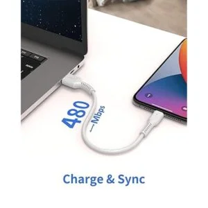 Cable de carga corto para iPhone de 6 pulgadas 0.5 pies_4