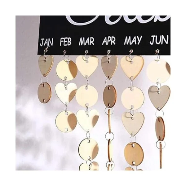 Qililandiy 200 unidades en total adornos de madera_4