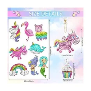 26 piezas de joyas de diamantes para niños lindas_3