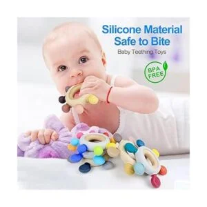 Arudyo Juguetes de dentición para bebés mordedores de_2