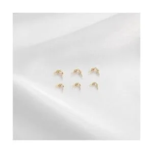 Mulutoo 1600 piezas de puntas de cuentas plegables para_6