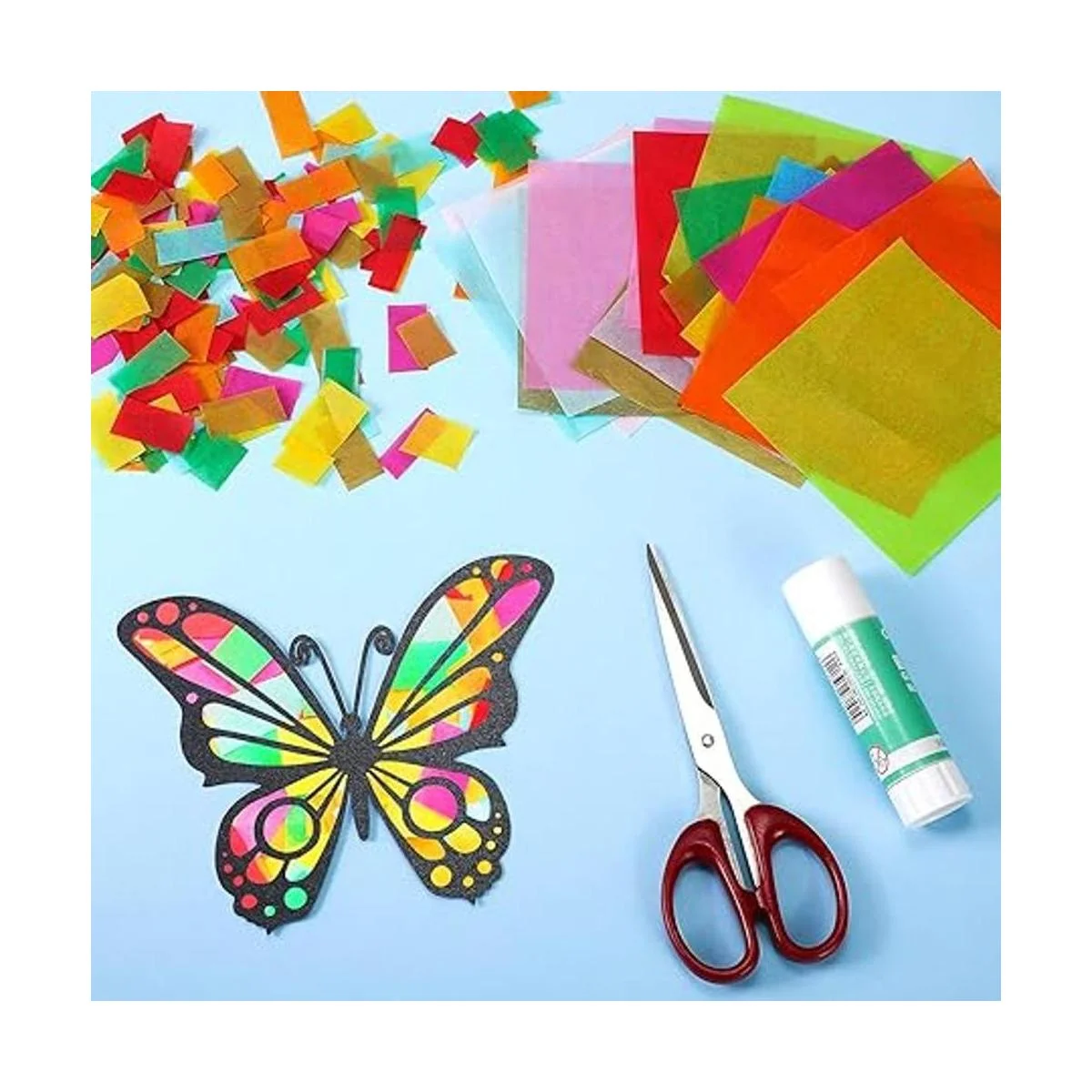 MixTeach Kit de 50 piezas de atrapasoles de mariposa 10_5