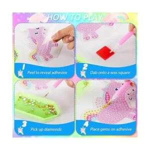 26 piezas de joyas de diamantes para niños lindas_5