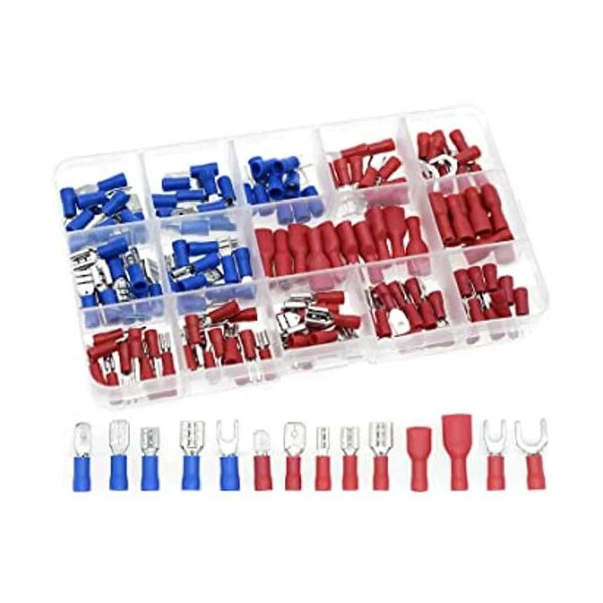 QTATAK Juego de 140 piezas surtido de terminales de cable_1