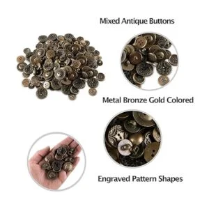 Bolsa de botones revueltos para artes y manualidades_5