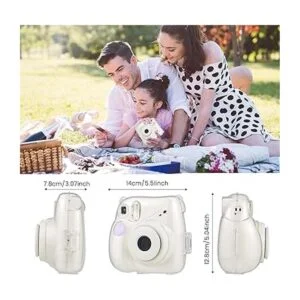 Funda de cristal transparente compatible con cámara_6