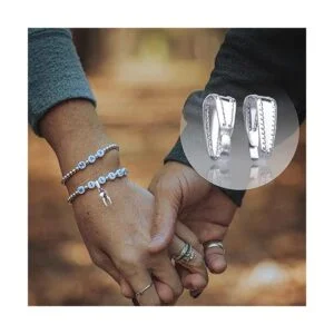 200pcs de acero inoxidable Snap Bail Hook Pinch Clip de_5