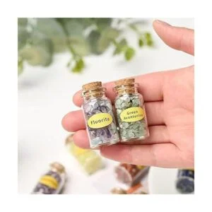 QIQIXIN Un juego de 9 chips de piedras preciosas de_2