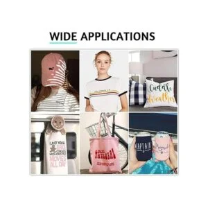 Paquete de 13 vinilos de transferencia de calor blanco HTV_2