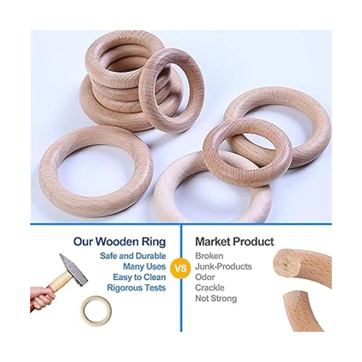 Arudyo Juguetes de dentición para bebés mordedores de_6