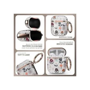 wenew Funda protectora para Airpods diseñada para Apple_3