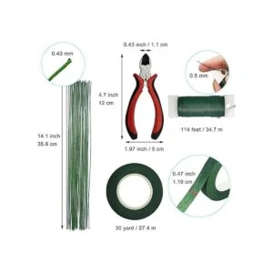 Menecor Kit de arreglos florales para hacer ramos_2