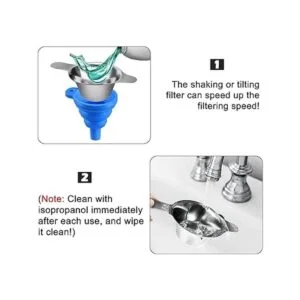 JOREST Kit de embudo de filtro de resina para impresora_3