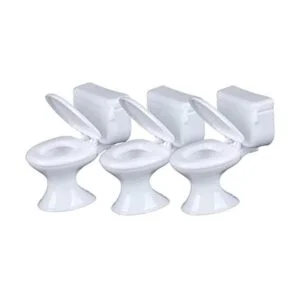 Haoyunlai 3 piezas Mini asiento de inodoro de juguete para_1