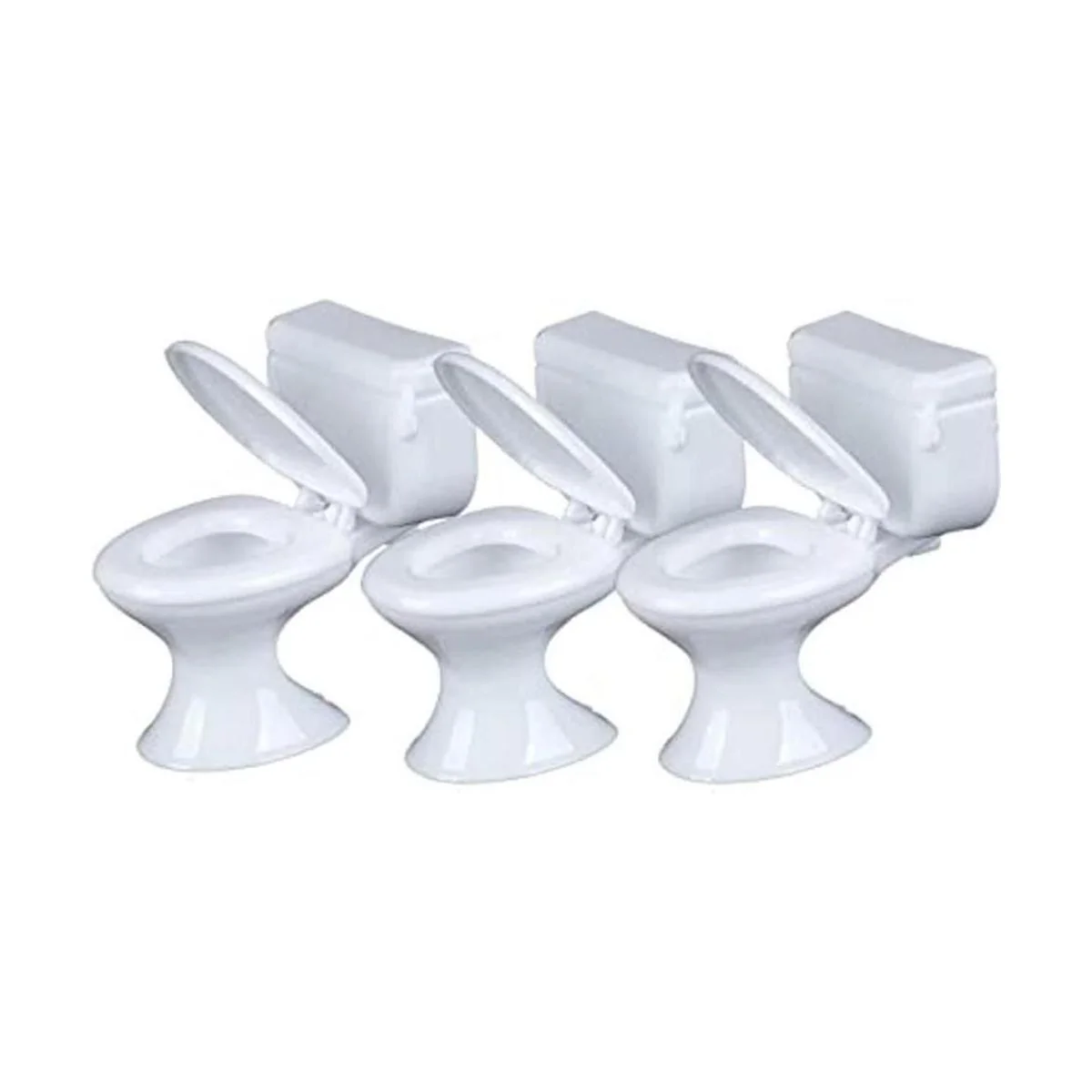 Haoyunlai 3 piezas Mini asiento de inodoro de juguete para_1
