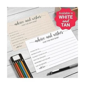 321Done Advice and Wishes for the New Baby 50 tarjetas_4
