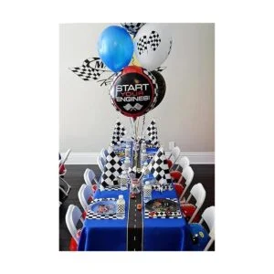 Piokio Paquete de 20 banderas de palo de carreras a_3