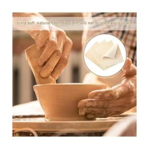 Potchen 20 piezas de gamuza precortada para alisar el_5