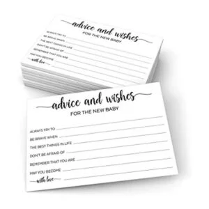 321Done Advice and Wishes for the New Baby 50 tarjetas_1