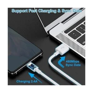 CLZWiiN Cable micro USB corto paquete de 6 unidades de 8_4