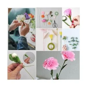 Menecor Kit de arreglos florales para hacer ramos_7