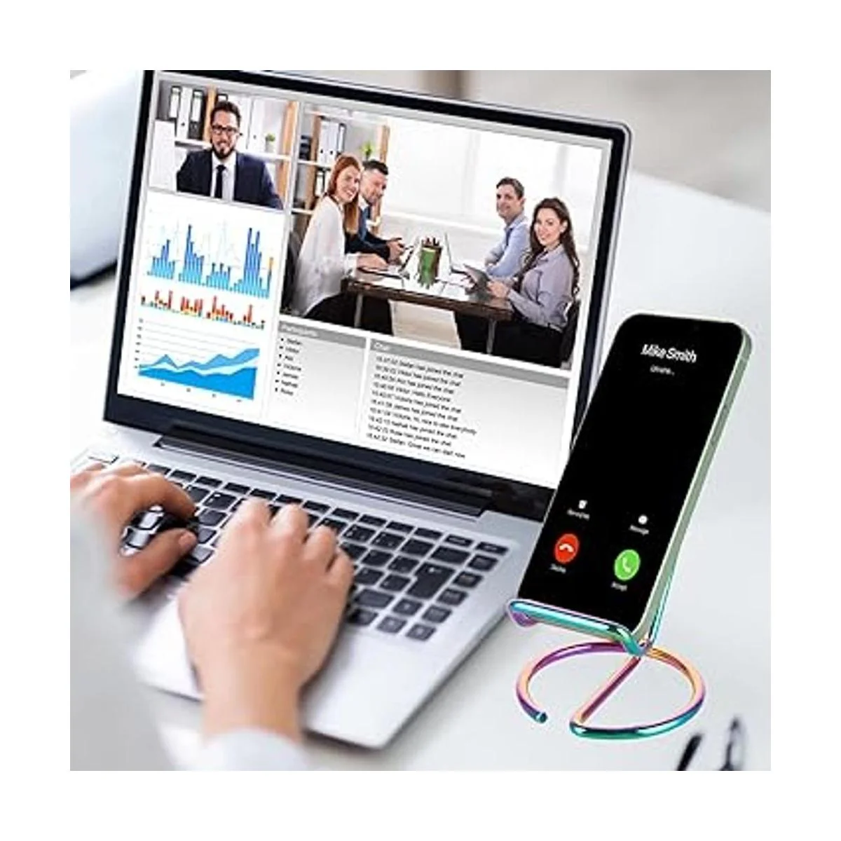 ROPOSY Soporte para teléfono celular para escritorio_5