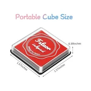 Fstaor Almohadillas de tinta lavables de 20 colores para_2