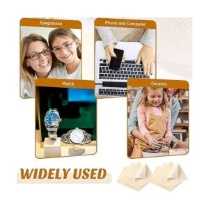 Potchen 20 piezas de gamuza precortada para alisar el_6