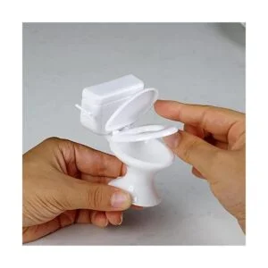 Haoyunlai 3 piezas Mini asiento de inodoro de juguete para_5