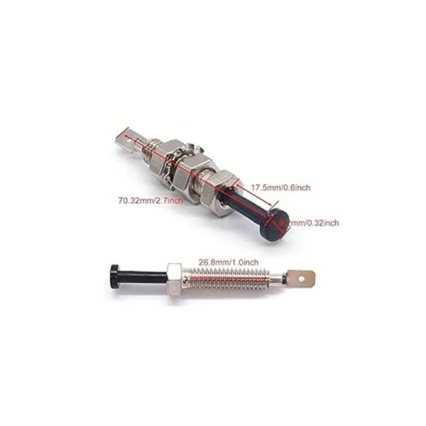 weideer 4 interruptores de puerta de 12 V Momentary_5