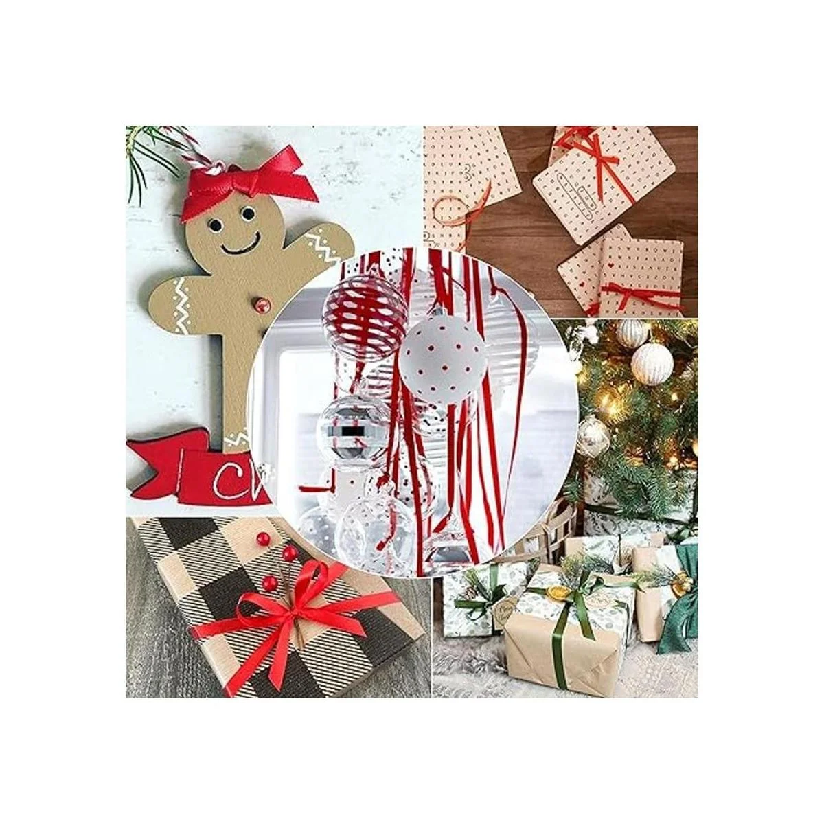 HUIHUANG Cinta de satén de color sólido de 18 pulgadas x_6