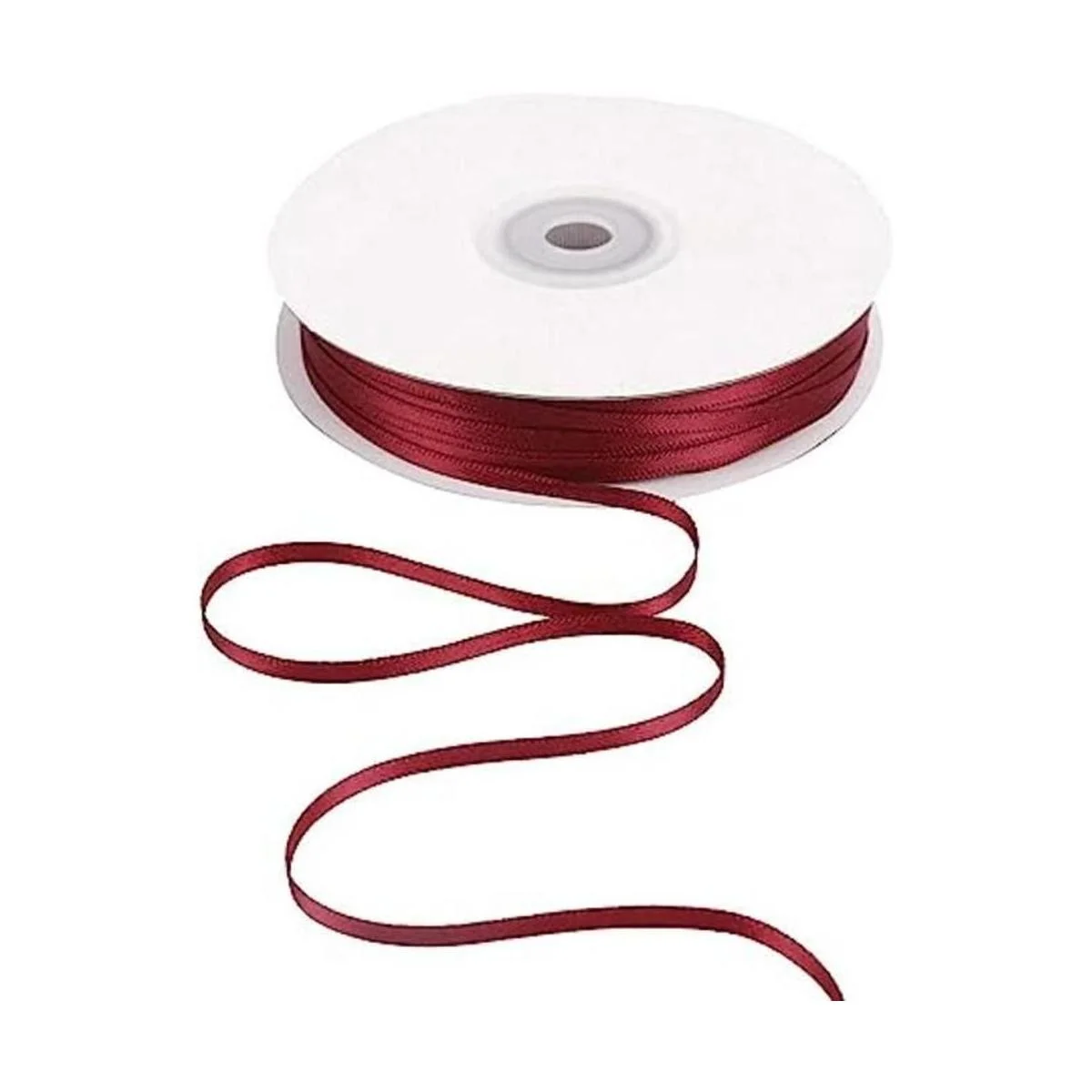 HUIHUANG Cinta de satén de color sólido de 18 pulgadas x_1