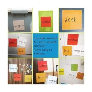 Notas adhesivas de borrado en seco paquete de 12_6