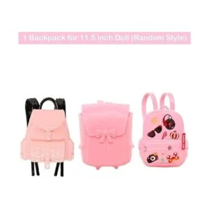 ENOCHT 19 piezas de accesorios escolares para muñecas de_3