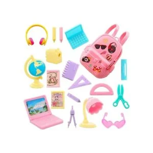 ENOCHT 19 piezas de accesorios escolares para muñecas de_4