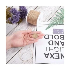 LiQunSweet Cuerda de cáñamo de 328 pies 328.1 ft328_4