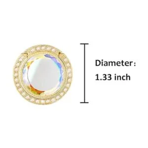 lenoup Soporte de anillo de teléfono brillante con_7