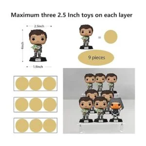 Elevadores de exhibición de acrílico soporte de_5