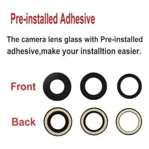 LEAFE Reemplazo de lente de cámara para iPhone 12 Pro Max_3