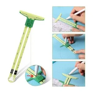 Juego de 3 herramientas de costura de medición de calibre_4