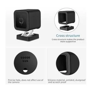 HOLACA Piel de silicona para Wyze Cam v3 Viene con_2