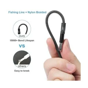 Cable de carga múltiple de 4A 5 pies paquete de 2 cables_6